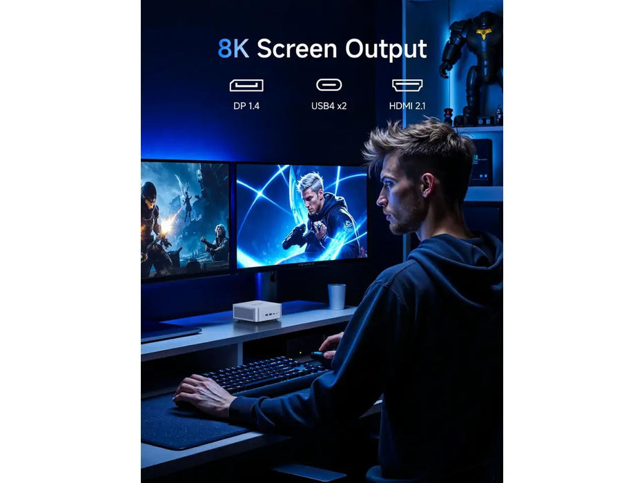 MINISFORUM M1 Pro-125H Mini PC, Intel Core Ultra 5 125H, 32GB DDR5, 1TB M.2 SSD