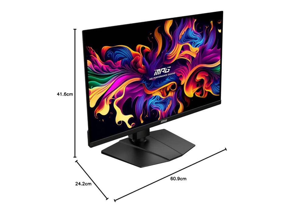 MSI MAG 271QPX QD-OLED 2K Gaming Monitor, 27-inch, WQHD (2560x1440), 360Hz, 0.03ms
