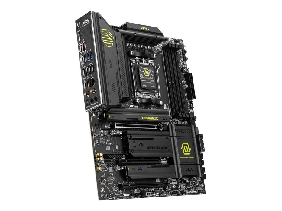 MSI MAG X870 Tomahawk WiFI Gaming Motherboard, AMD AM5, DDR5, PCIe 5.0, WiFi 6E