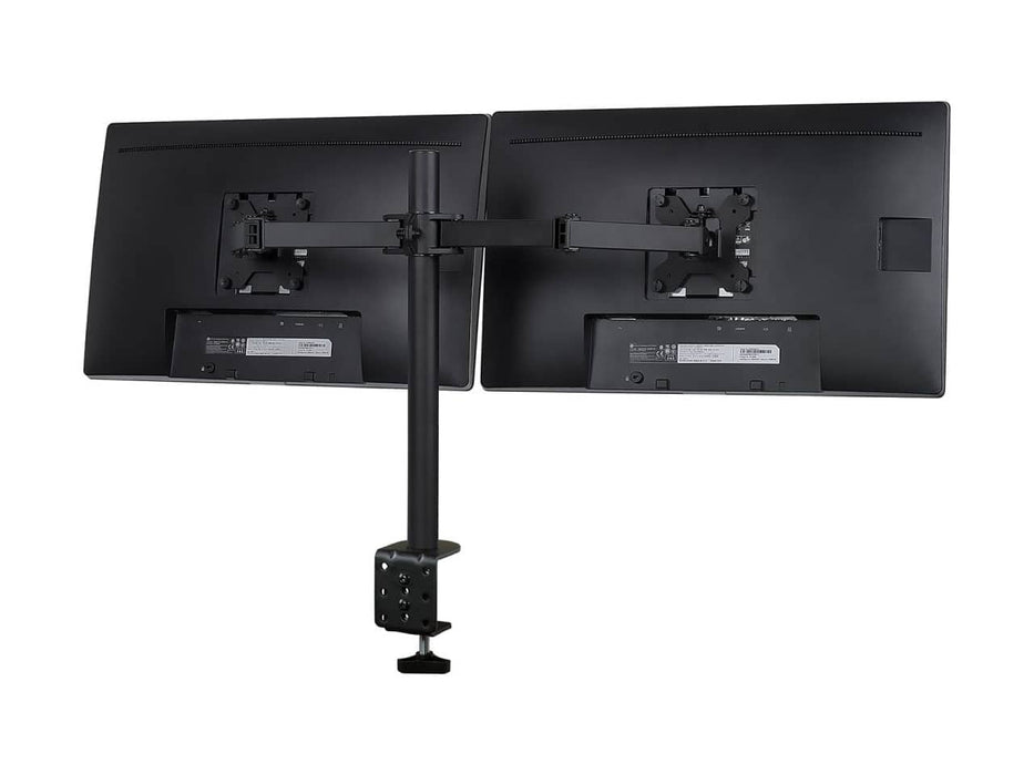 Mount-It! Dual Monitor Mount, Fits Two Displays up to 27-Inch, Two Full Motion Adjustable Arms
