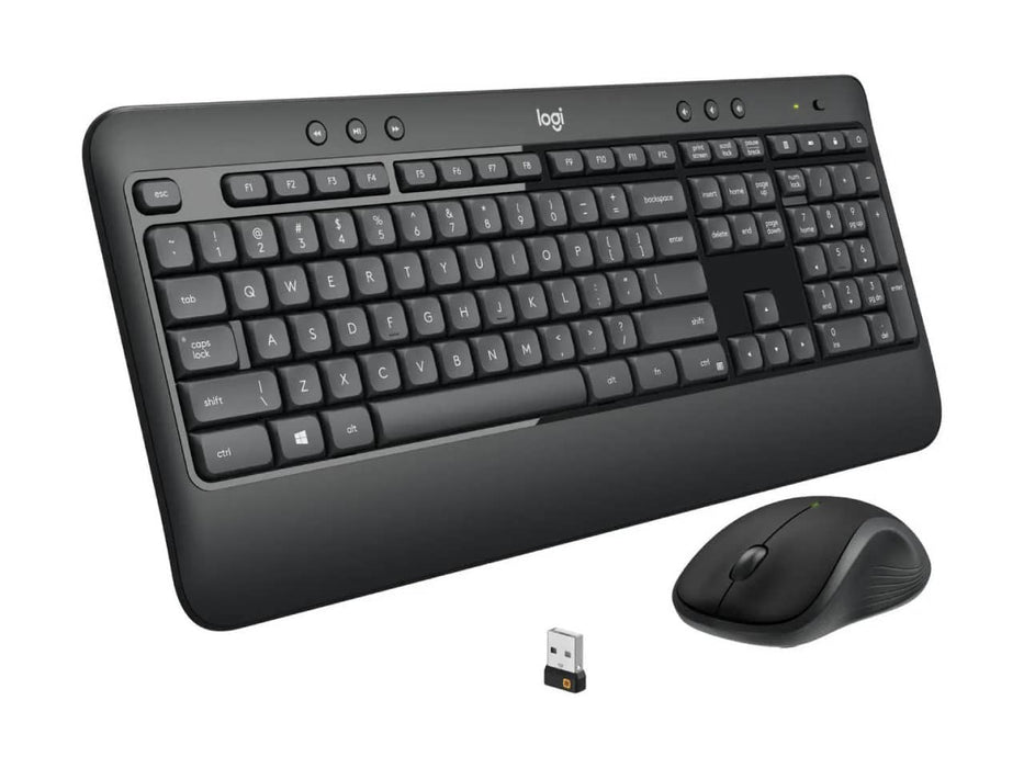 Logitech MK540 Wireless Mouse & Keyboard Combo, Black