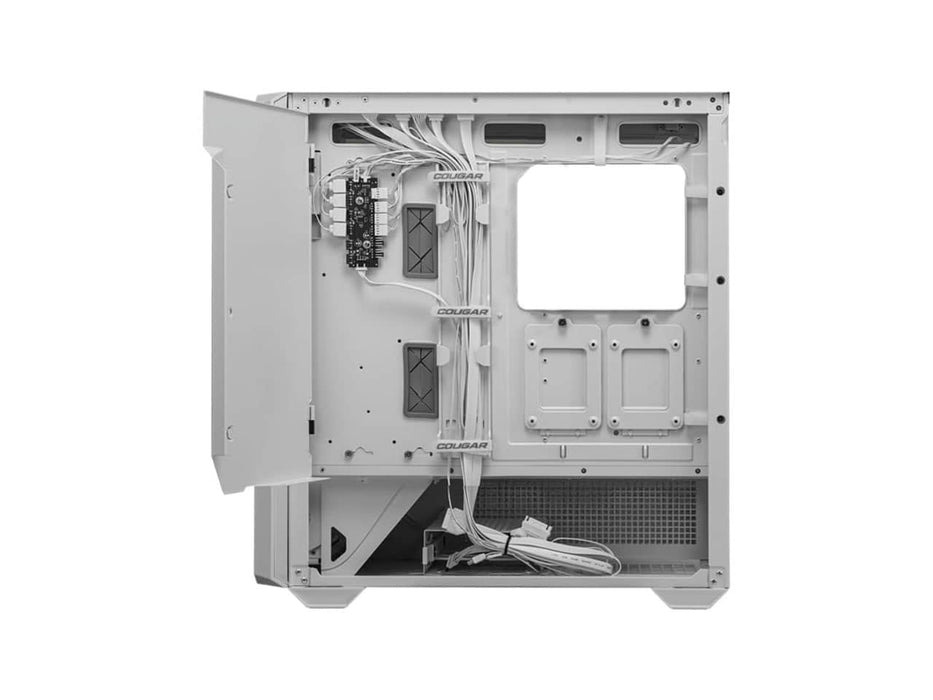 Cougar MX600 RGB White Mid Tower Computer Case