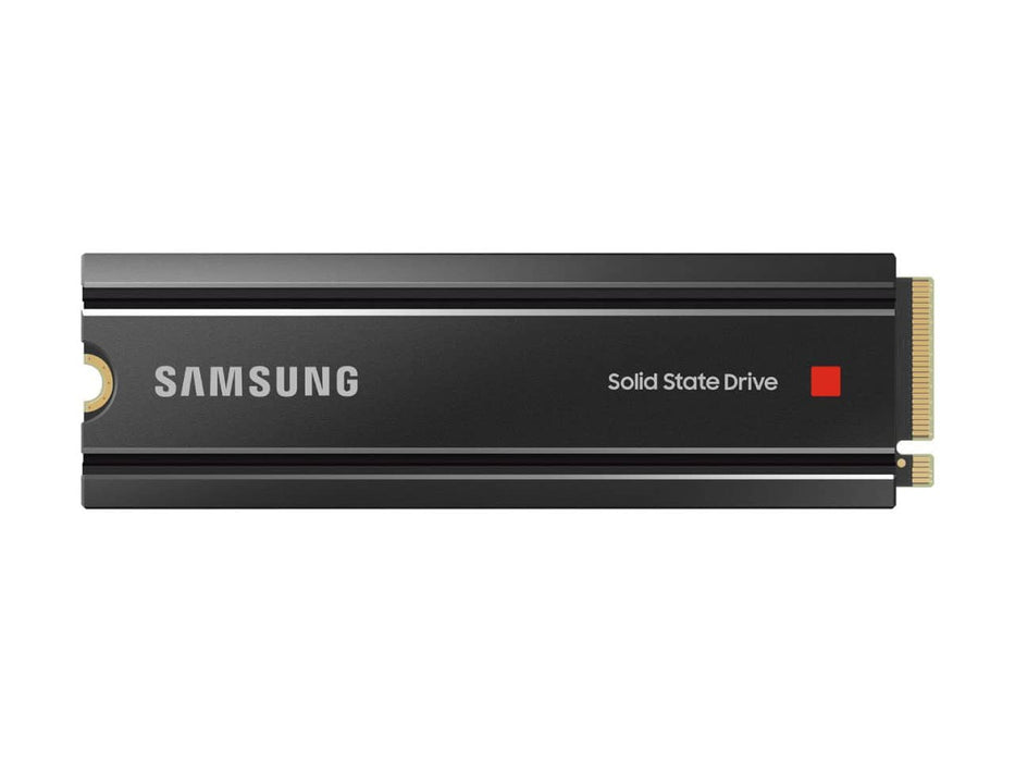 Samsung 980 Pro 2TB with Heatsink, NVMe M.2 2280 PCIe 4.0 Solid State Drive (SSD) - MZ-V8P2T0CW