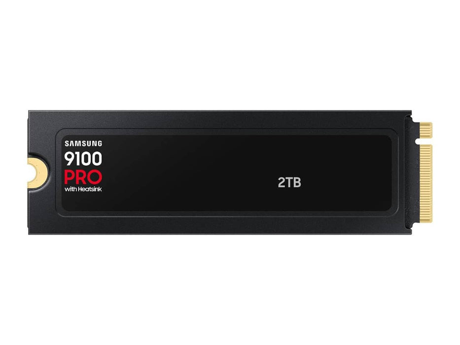 Samsung 2TB 9100 PRO with Heatsink NVMe M.2 Solid State Drive (SSD) - MZ-VAP2T0CW