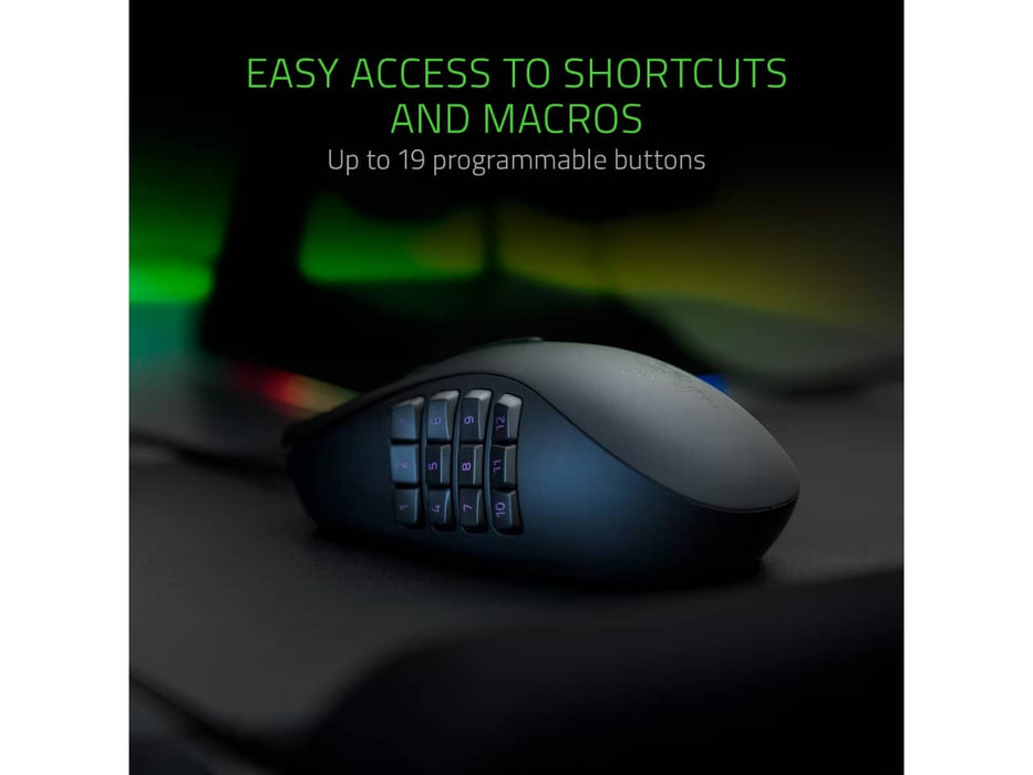 Razer Naga Trinity MOBA / MMO Gaming Mouse