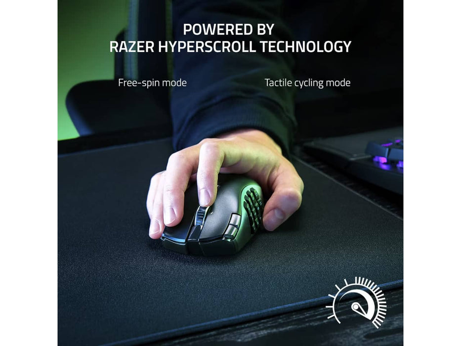 Razer Naga V2 HyperSpeed Wireless MMO Gaming Mouse