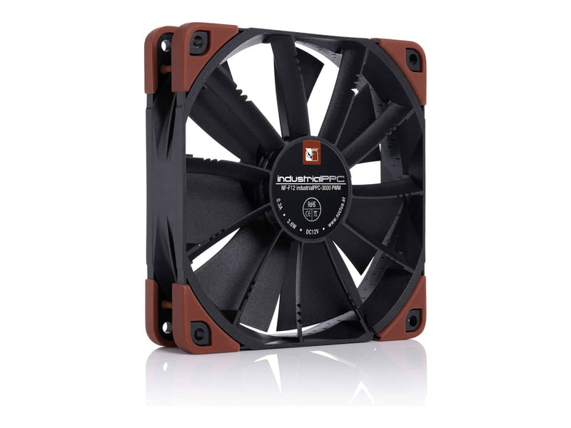 Noctua NF-F12 IndustrialPPC-3000, 120MM Case Fan, 3000 PWM