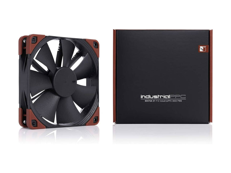 Noctua NF-F12 IndustrialPPC-3000, 120MM Case Fan, 3000 PWM