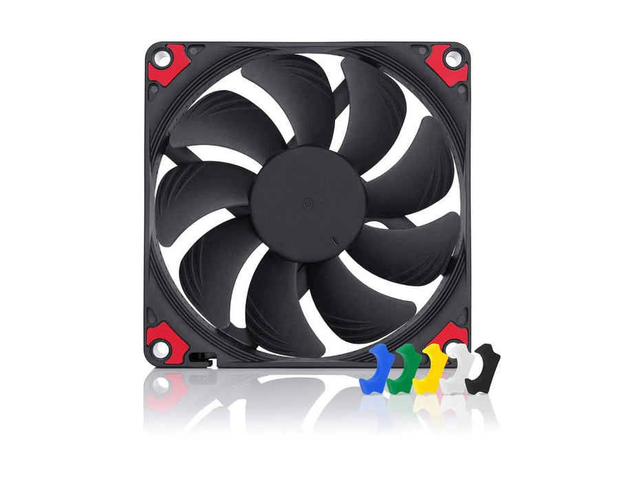 Noctua NF-A9x14 HS-PWM Chromax.Black.Swap, Premium Quiet Slim Case Fan, 4-pin, Black