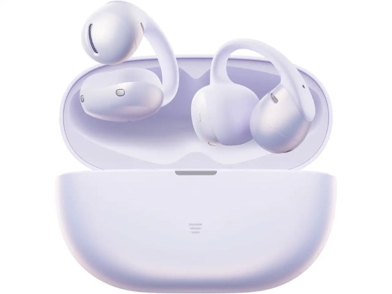 SHOKZ OpenDots Air Open-Ear Clip-On Earbuds, Bluetooth 6.1, Up to 36 Hours of Battery, Interchangeable, Touch Controls, Dual AI Noise-Canceling Microphones