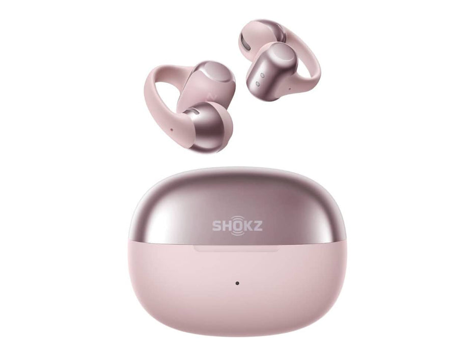 Shokz OpenDots One, Open-Ear Headphones, Wireless/Bluetooth Earbuds with Microphone, Black