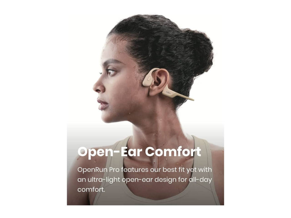 Shokz OpenRun Pro Bone Conduction Open-Ear Bluetooth Sport Headphones