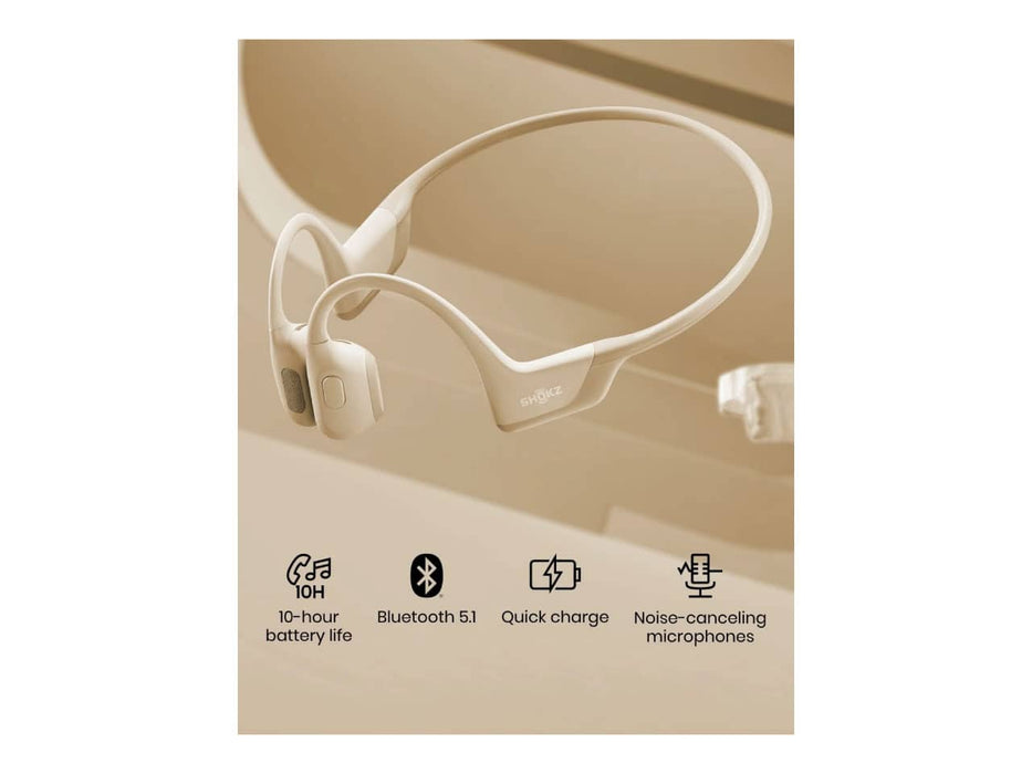 Shokz OpenRun Pro Bone Conduction Open-Ear Bluetooth Sport Headphones