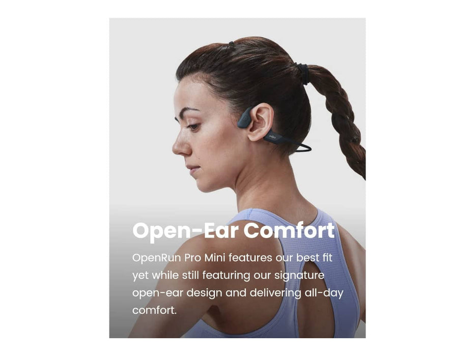 Shokz OpenRun Pro Mini Bone Conduction Open-Ear Bluetooth Sport Headphones