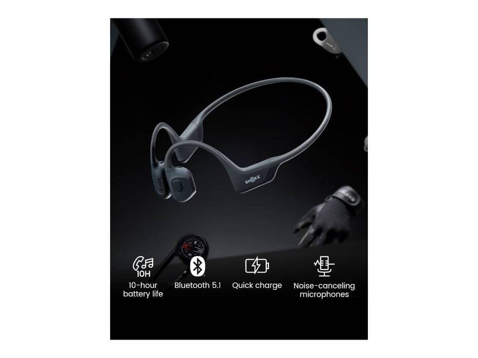 Shokz OpenRun Pro Mini Bone Conduction Open-Ear Bluetooth Sport Headphones