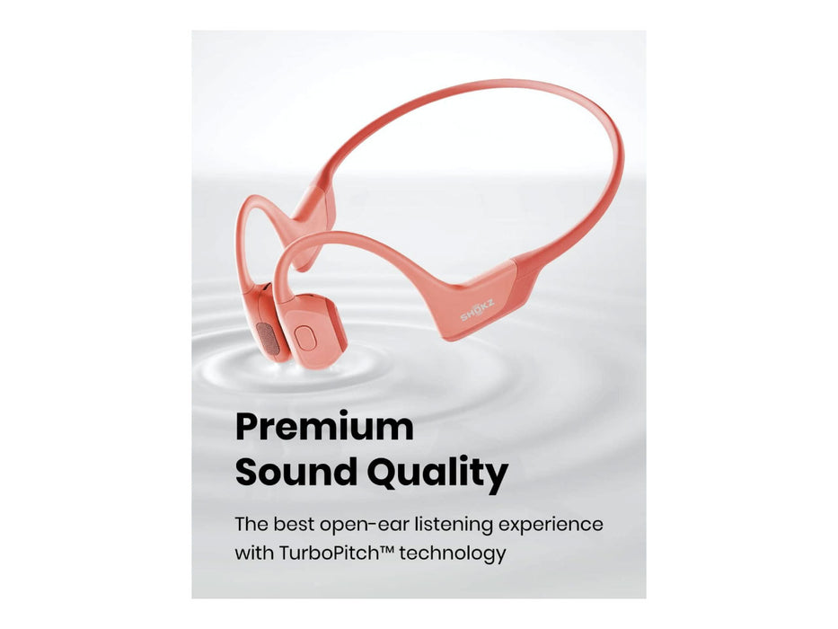 Shokz OpenRun Pro Bone Conduction Open-Ear Bluetooth Sport Headphones