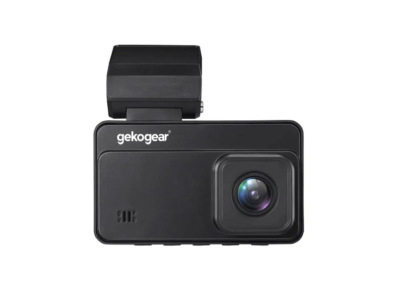 GekoGear Orbit D220 2K Quad HD AI Front and Rear Dash Cam, 2k Front Camera, Full HD (1080p) Rear Camera