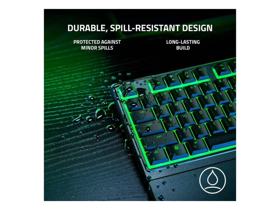 Razer Ornata V3 X Gaming Keyboard, Low-Profile Keys, Silent Membrane Switches, Chroma RGB (RZ03-04470200-R3U1)