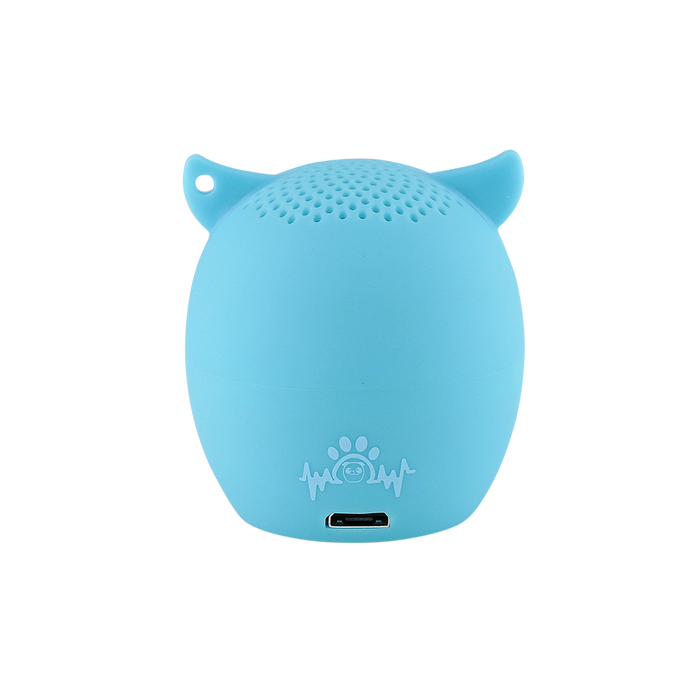 My Audio Pet Owl Blue - Owlcappela Ultra Mini Portable Bluetooth Speaker