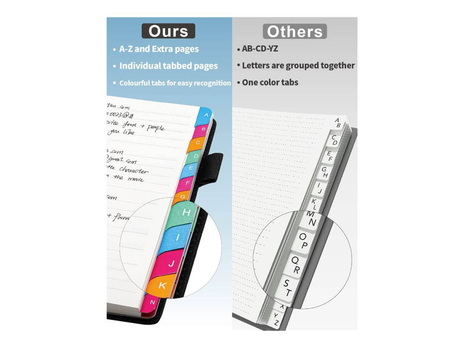 Password Book (Small, Black)