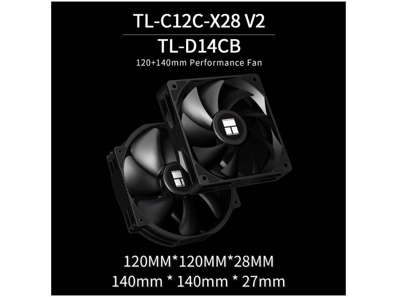 Thermalright Peerless Assassin 140 Digital Black CPU Air Cooler / Heatsink, Intel and AMD, Digital Screen Top Cover, Black