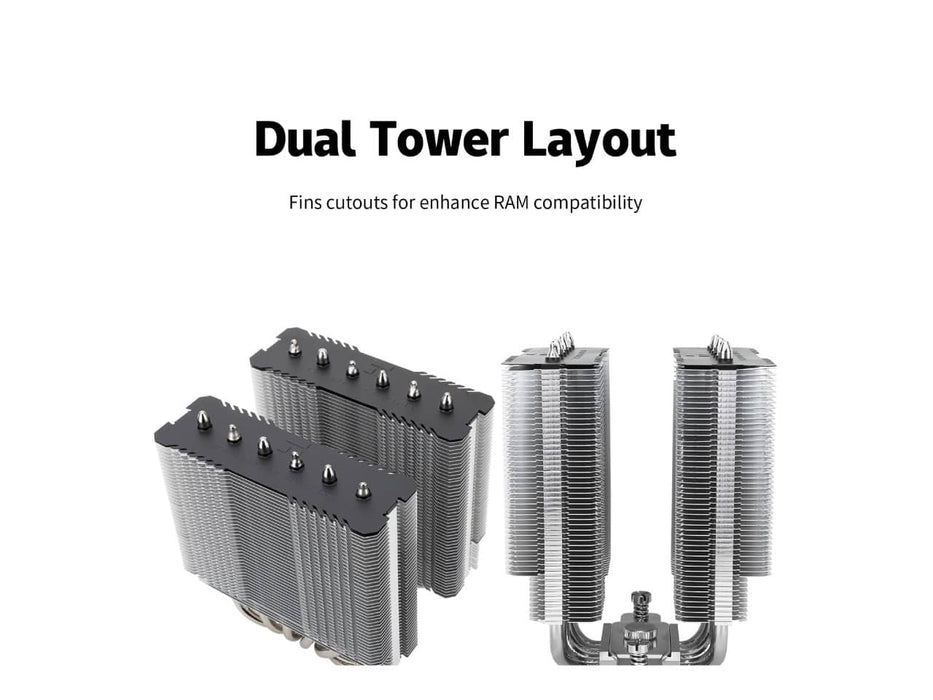 Thermalright Peerless Assassin 120 SE CPU Air Cooler / Heatsink, Intel and AMD (Black)