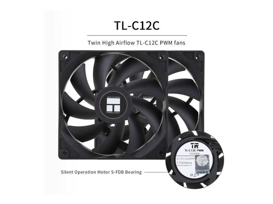 Thermalright Peerless Assassin 120 SE CPU Air Cooler / Heatsink, Intel and AMD (Black)