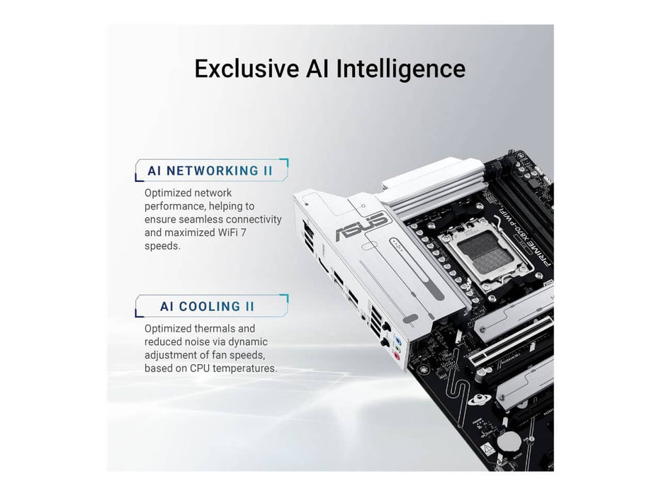 ASUS Prime X870-P WiFi ATX Motherboard, WIFI 7, AM5 AMD, DDR5, PCIe 5.0