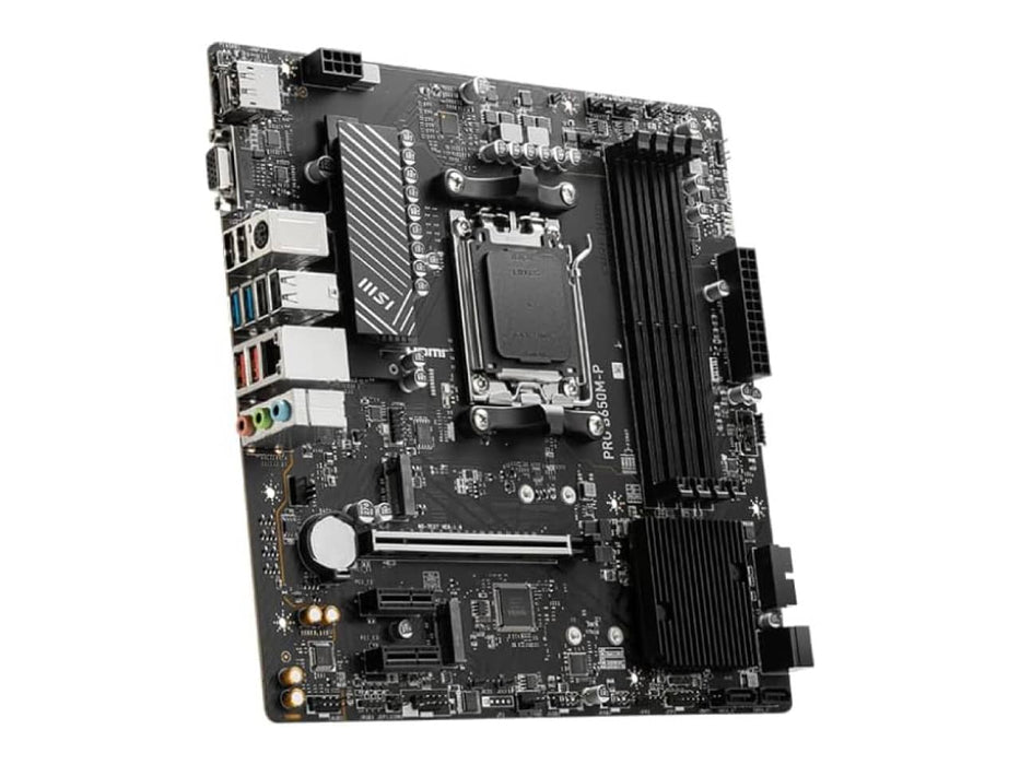 MSI PRO B650M-P ProSeries, AMD AM5, Micro ATX Motherboard