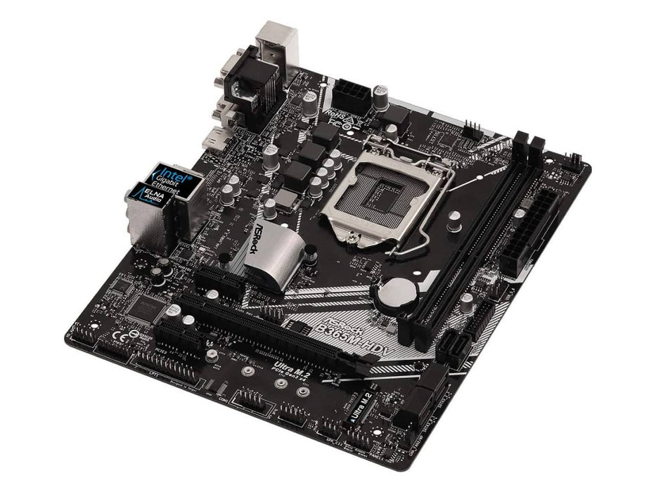 ASRock Pro Series B365M-HDV PRO4 Intel LGA 1151 Micro ATX Motherboard