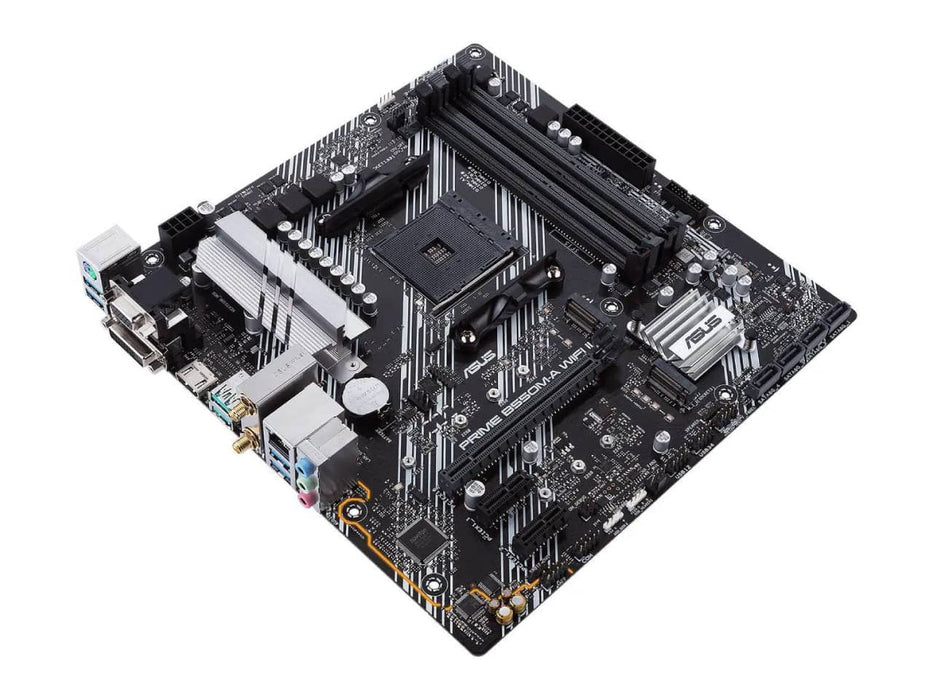 ASUS Prime B550-M-A WiFi II Motherboard, AMD AM4 Socket, Micro ATX