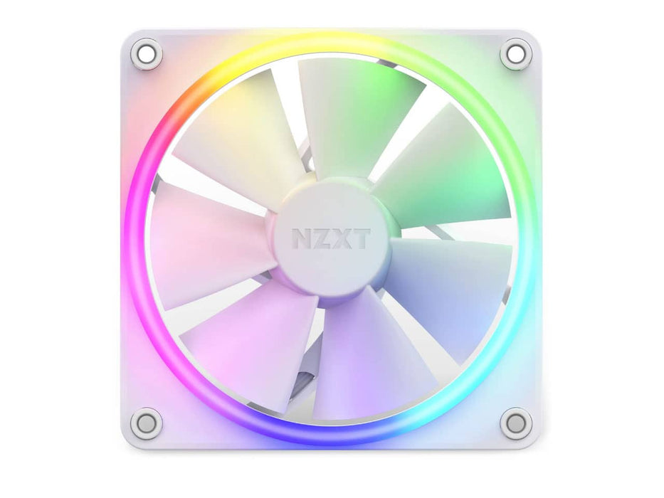 NZXT F120 RGB, 120MM Case Fan (White)