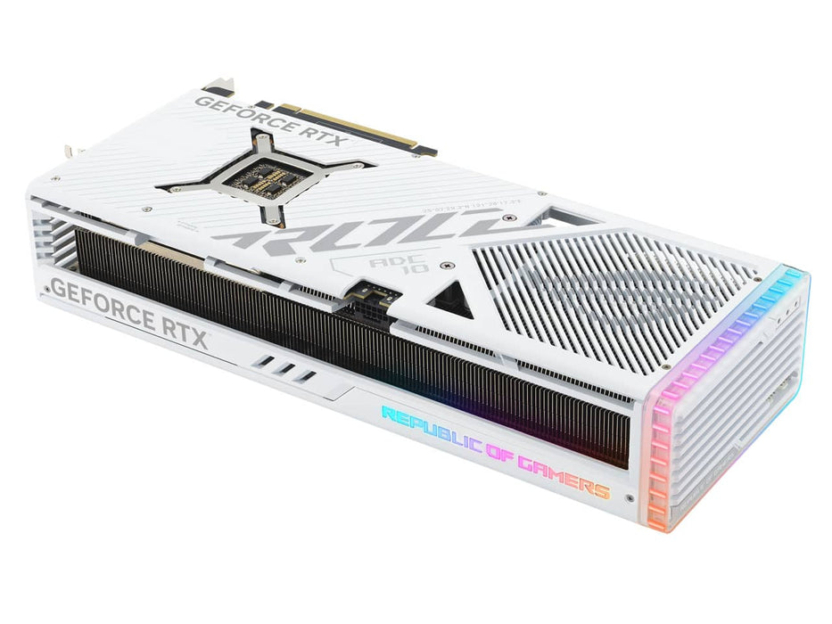 ASUS ROG Strix GeForce RTX 4090 White OC Edition, Gaming Graphics Card  (24GB GDDR6X) ROG-STRIX-RTX4090-O24G-WHITE