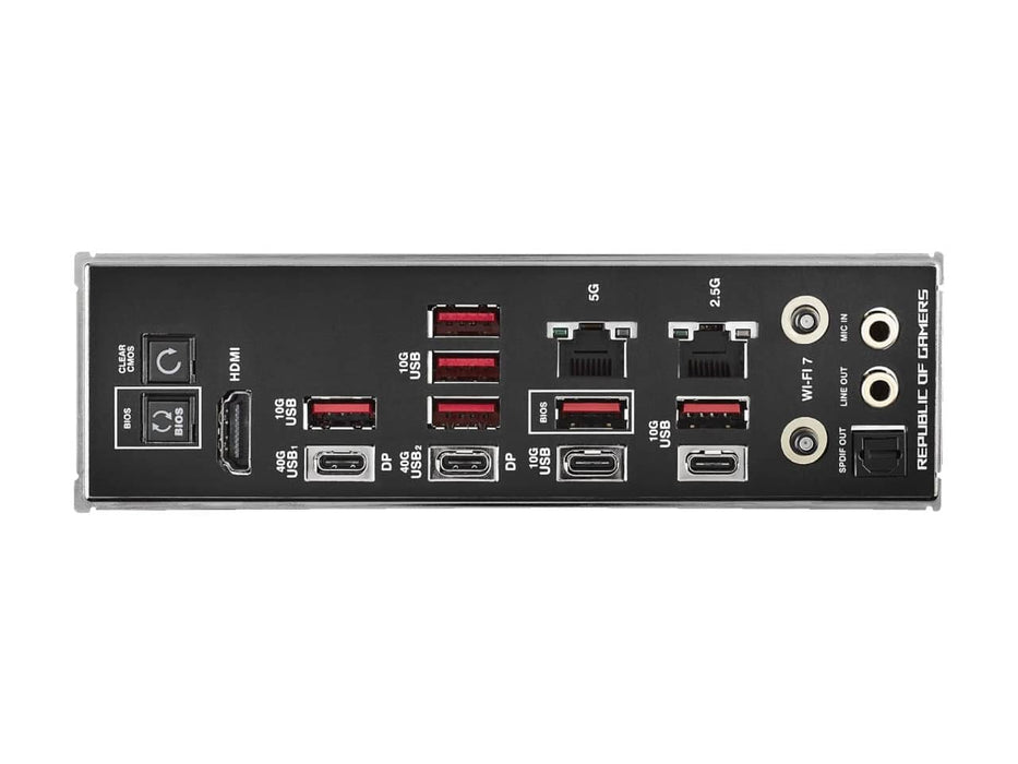 ASUS ROG Crosshair X870E Hero AMD ATX Motherboard, AMD AM5, DDR5, PCIe 5.0, WiFi 7