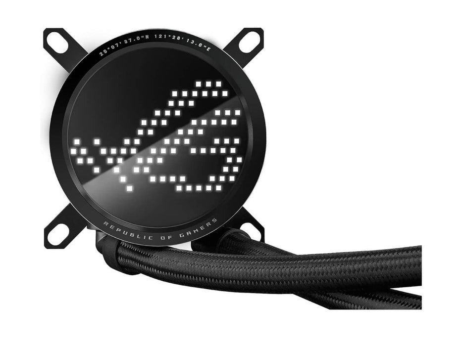 ASUS ROG Ryuo III 240 ARGB AIO CPU Liquid / Water Cooler, 240mm Radiator, Intel & AMD Sockets (ROG RYUO III 240 ARGB)