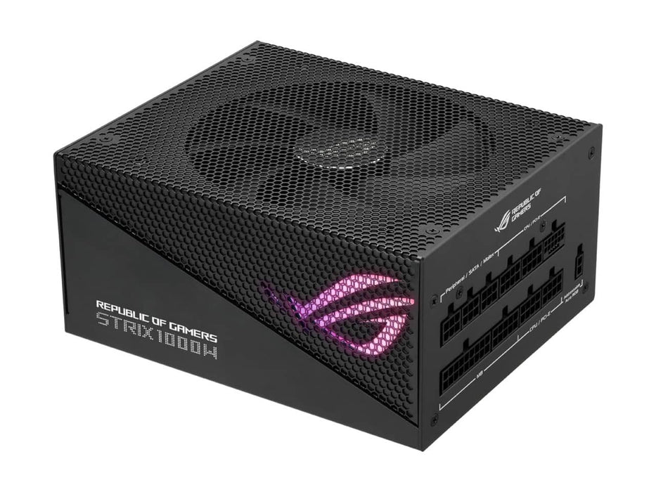 ASUS ROG Strix 1000W Gold Aura Edition, ATX 3.0 Power Supply (80 Plus Gold, Fully Modular)