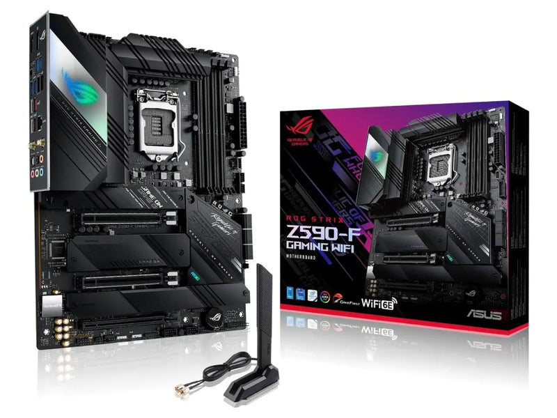 ASUS ROG Strix Z590-F Gaming WiFi Motherboard, Intel LGA 1200, ATX, WiFi, DDR4