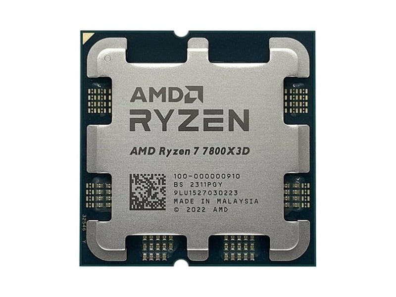AMD Ryzen 7 7800X3D, AM5 Socket, Ryzen 7 7000 Series, Radeon Graphics, Desktop Processor