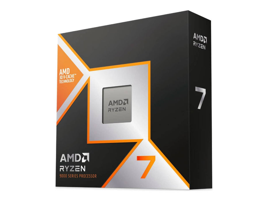 AMD Ryzen 7 9800X3D, Socket AM5, Ryzen 7 9000 Series (Zen 5), 8-Core 5.2GHz, Desktop Processor