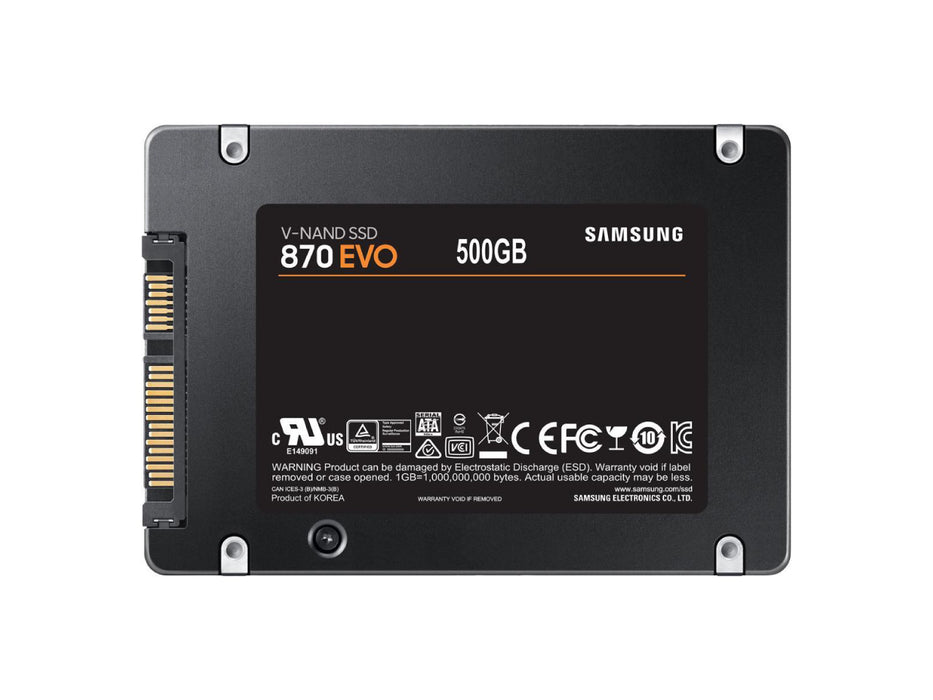 SAMSUNG Disque SSD SATA 500 Go 2,5" (870 EVO)