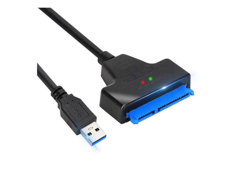 SATA to USB Adapter Cable for 2.5-Inch SSD / HDD, USB 3.0 to SATA III, Hard Drive Adapter