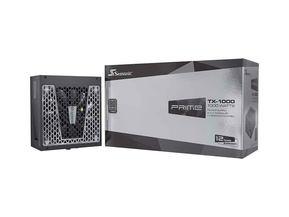 Seasonic Prime TX-1000 Power Supply (1000W, 80 Plus Titanium, Fully Modular)