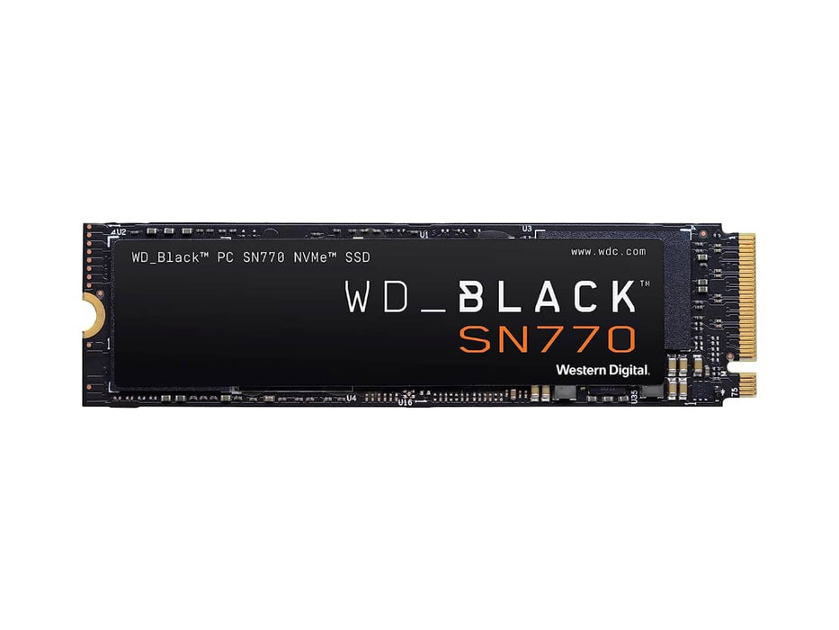 WD Black SN770 2TB NVMe M.2 2280 PCIe 4.0 Solid State Drive (SSD) - WDS200T3X0E