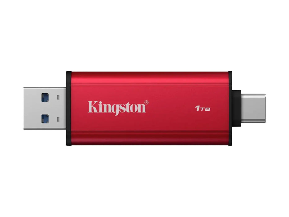 Kingston 1TB Dual Portable SSD, USB-A / USB-C, USB 3.2 Gen 2