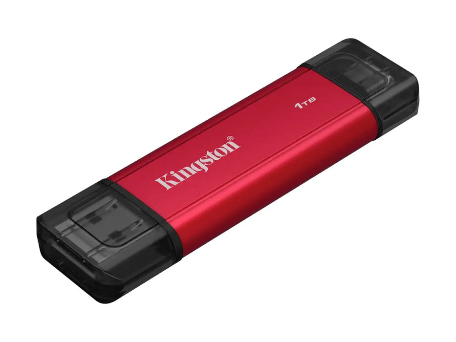 Kingston 1TB Dual Portable SSD, USB-A / USB-C, USB 3.2 Gen 2