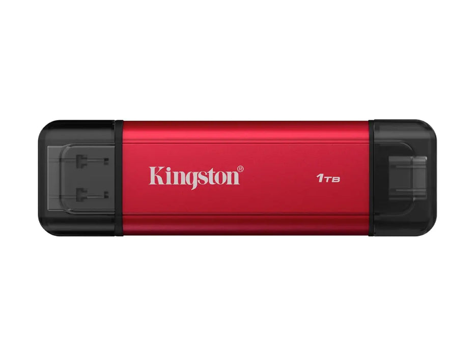 Kingston 1TB Dual Portable SSD, USB-A / USB-C, USB 3.2 Gen 2