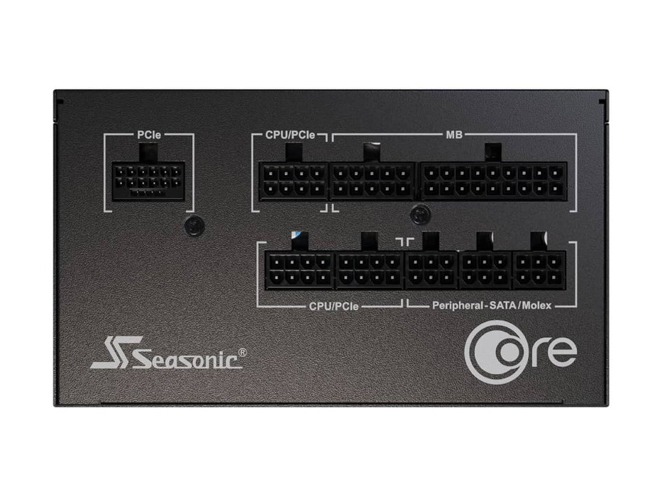 Seasonic Core V2 GX-850 850W Power Supply (850W, 80 Plus Gold, ATX 3.0, PCIe 5, Full Modular) - SRP-CGX851-A5A32SF