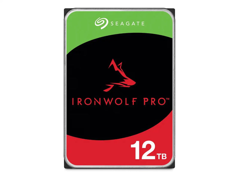 Seagate Ironwolf Pro 12TB 3.5" Internal Hard Drive 7200RPM (ST12000NT001)