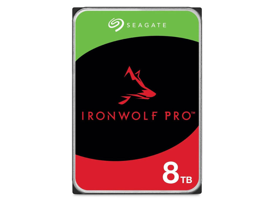 Seagate Ironwolf Pro 8TB 3.5" Internal Hard Drive 7200RPM (ST8000NT001)