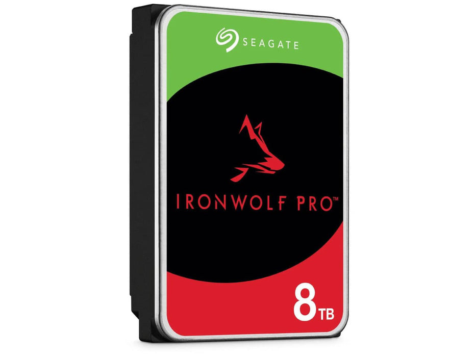 Seagate Ironwolf Pro 8TB 3.5" Internal Hard Drive 7200RPM (ST8000NT001)